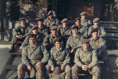 Silvano Moretti militare 1969