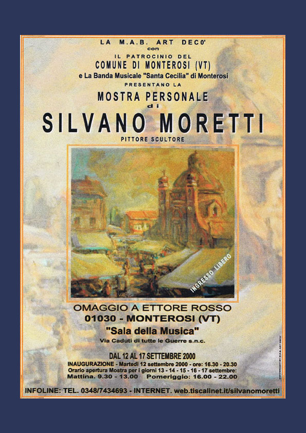 Mostra 12-17 settembre 2000 